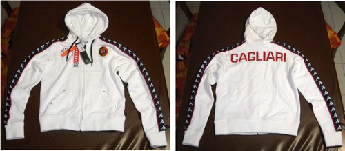 Felpa cagliari calcio - felpa,