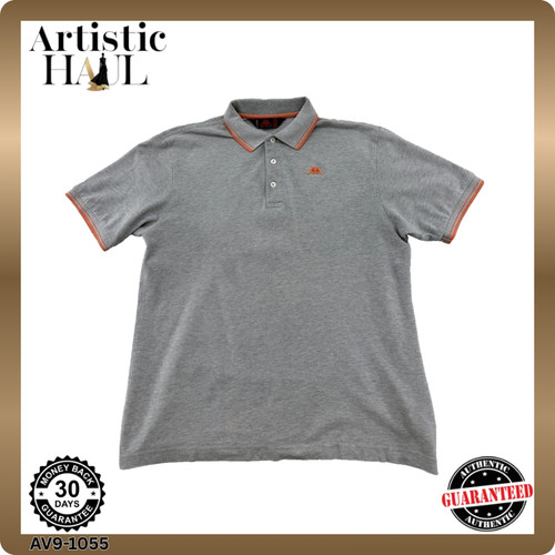 Polo uomo robe kappa grigia - di,