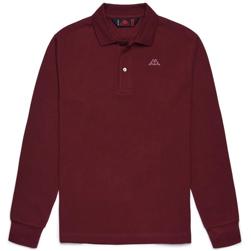 Polo kappa viola logo - viola, slim